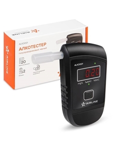 Алкотестер Airline, полупроводниковый, черный