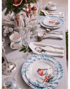 Кружка новогодняя «Зимний вечер», 300 мл, фарфор, белая Доляна