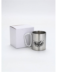 Кружка туристическая с карабином «Счастье не за горами», 300 мл Сима-ленд