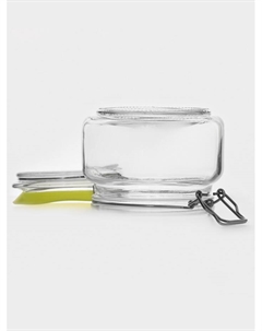 Банка для сыпучих продуктов «Радуга», 500 мл, 11×10 см, с бугельным замком, стекло, МИКС Доляна