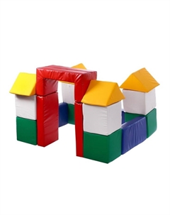 Мягкий игровой конструктор «Замок», куб 30×30 см Zabiaka