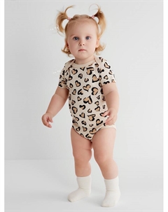 Боди Leo love, рост 74-80 см, бежевое Крошка я