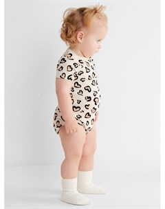 Боди Leo love, рост 62-68 см, бежевое Крошка я
