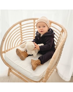 Костюм: толстовка и брюки, BASIC LINE, рост 74-80 см, тёмно-серый Крошка я