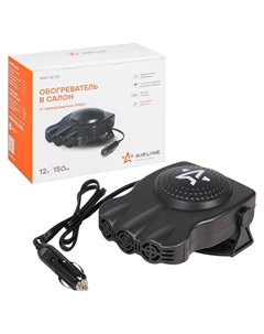 Обогреватель в салон от прикуривателя ТРИО 12 В 150 Вт, AAH-12-02 Airline
