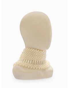 Колье-чокер жемчуг «Богема», d=8, 10, 12, белое Qf