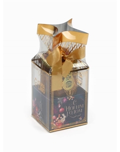 Подарочный набор «С Новым годом»: чай 50 г, крем-мёд с грецким орехом, 120 г Фабрика счастья