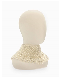 Колье-чокер жемчуг «Богема. Россыпь», белое, d=8/10/12 Qf