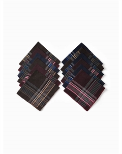 Платки носовые мужские «Элегантность» 36×36 см, (набор 12 шт.), рис. МИКС Экономь и я