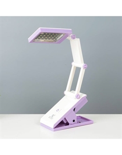 Настольная лампа «Котик» LED 4 Вт USB АКБ бело-фиолетовый 7×13×35 см Risalux