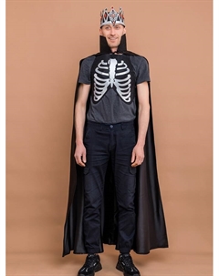 Карнавальный костюм взрослый «Кощей», плащ, нагрудник на резинках, корона, размер 182/50-52 Пуговка