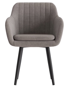 Стул Тревис XL сиденье Парма 1011 мокко/ножки СТЕЛС МЕТАЛЛ/черный матовый Столбург