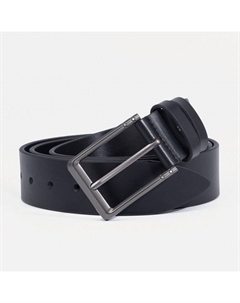 Ремень мужской, ширина 4 см, пряжка металл, цвет чёрный Favorit