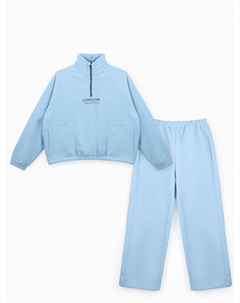 Костюм женский флисовый (кофта, брюки), размер 42, голубой Mist