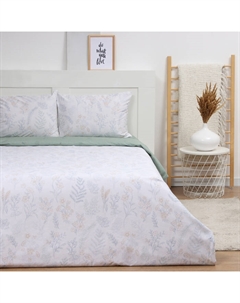 Постельное бельё 1.5-спальное «Ветки» сатин Lovelife