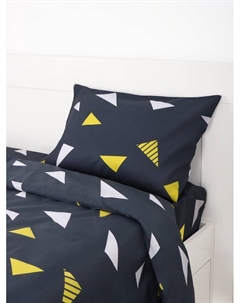 Постельное бельё 1.5-спальное «», микрофибра 60 г/м², чёрное Экономь и я