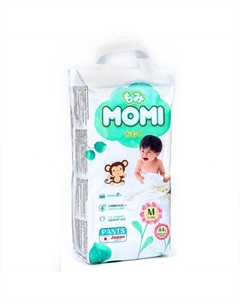 Подгузники-трусики размер M (6-10 кг), 44 шт. Momi