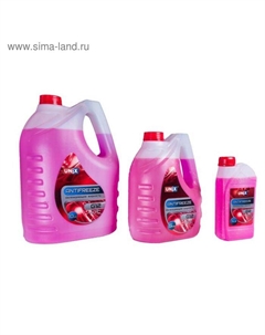 Антифриз -40 C красный G12, 10 кг Unix