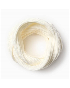 Шарф (хомут) детский, цвет молочный, размер 108×26 см Мегашапка