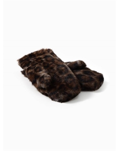 Варежки женские «Леопард», размер 26×12 см Minaku