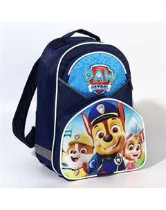 Рюкзак школьный с эргономической спинкой, 37×26×15 см, Щенячий патруль Paw patrol