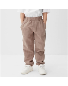 Брюки для мальчика, размер 30 (98-104 см), бежевые Kaftan