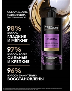 Шампунь для поврежденных волос «ТРЕСемме», восстанавливающий, 1000 мл Tresemme