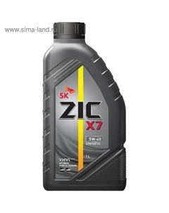 Масло моторное 5W-40×7 синт., 1 л Zic