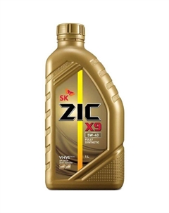 Масло моторное X9 5W-40, SN, 1 л Zic