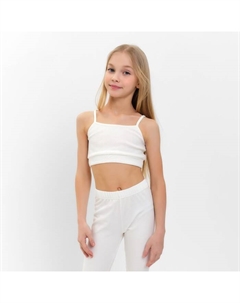 Топ для девочки : Casual Collection, цвет молочный, рост 140 см Minaku