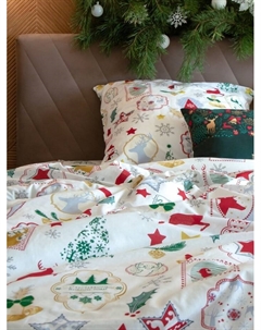 Постельное бельё дуэт «. Зимний винтаж», поплин Этель