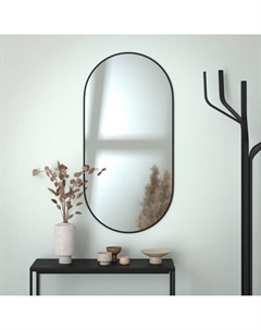Зеркало интерьерное настенное, с чёрной окантовкой, 60×120 см Evoform