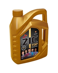 Масло моторное TOP 0W-30, API SL ACEA A7/B7, A5/B5, синтетическое, 4 л Zic