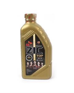 Масло моторное TOP 0W-20, API SN Plus ACEA C5 VW, синтетическое, 1 л Zic