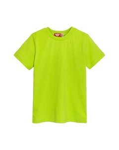 Футболка для девочки, салатовая, рост 140 см Let's go
