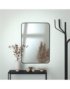 Зеркало интерьерное настенное, с чёрной окантовкой, 70×100 см Evoform