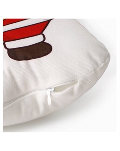 Подушка «Весёлый Санта» 24×33 см, 100 п/э, велюр Этель