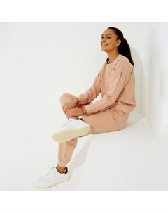 Костюм женский (свитшот, брюки) : Casual Collection цвет бежевый, размер 44 Minaku