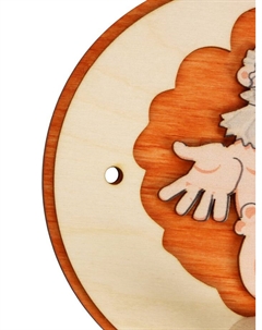 Вешалка 3 рожковая "С легким паром" Добропаровъ