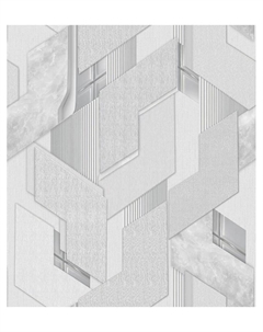 Обои дуплекс «. Д986-06», на бумажной основе, 10.05×0.53 м, цвет серый Саратовские обои