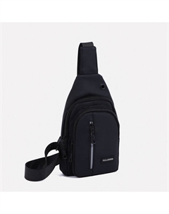 Сумка-слинг,, текстиль, цвет чёрный Fulldorn