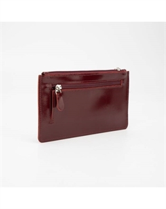 Кошелёк женский, на молнии с ремешком, 22×3×10.5 см, бордовый Textura