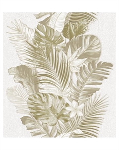 Обои дуплекс «. Д944-05», на бумажной основе, 10.05×0.53 м, цвет белый/золотой Саратовские обои