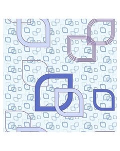 Обои моющиеся «. Ф805-01», на бумажной основе, 10.05×0.53 м, цвет голубой Саратовские обои