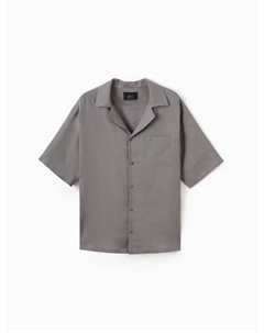 Рубашка мужская с коротким рукавом, размер 54, серая Mist