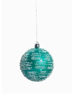 Ёлочные игрушки «Джейн», шары новогодние, набор 3 шт., d=8 см, голубой Зимнее волшебство