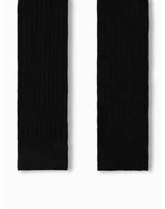 Лосины детские с лямками, рост 80-86 см, чёрные Minaku