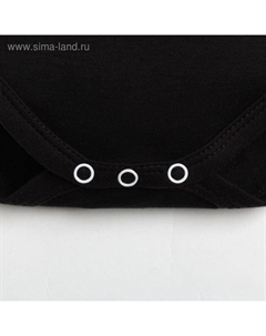 Боди «» Xmas babe, рост 74-80 см, чёрное Крошка я