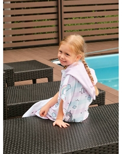 Полотенце - пончо детское «Единороги», 60×120 см Lovelife