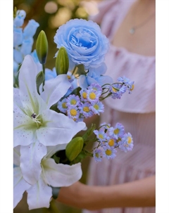 Цветы искусственные «Лилия галант», h=66 см, d=13 см, белые Poetry in flowers